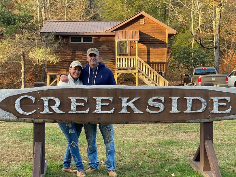 J&S Creekside Cabins owners team Livingston Manor