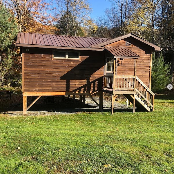 Cabin rentals by J&S Creekside Cabins in Livingston Manor along Willowemoc Creek